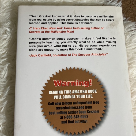 BE A REAL ESTATE MILLIONAIRE SECRET STRATEGIES FOR WEALTH DEAN GRAZIOSI HB GUC - Picture 3 of 5